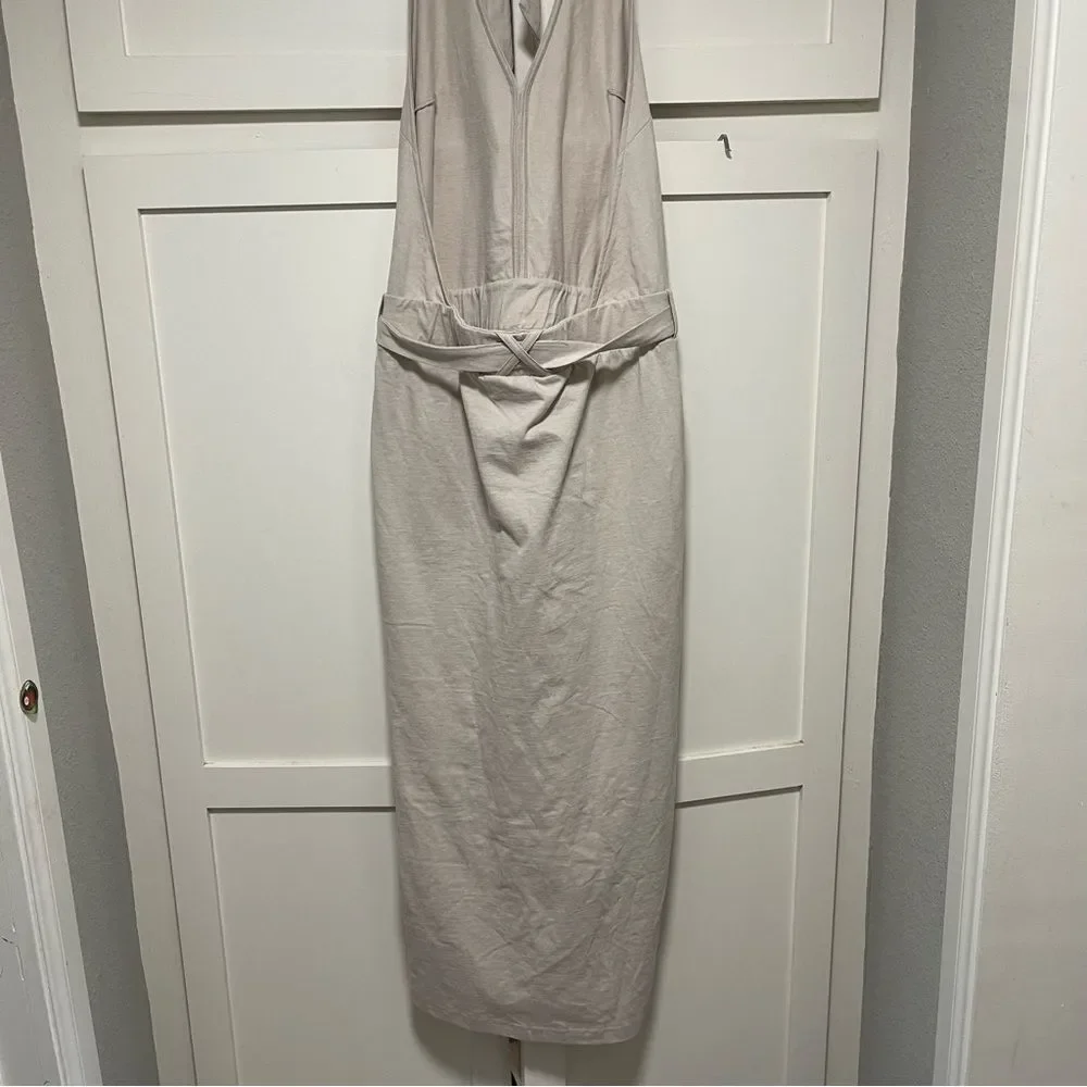 Free People Randi Midi Dress In Pumice Stone. NWOT! Sz M